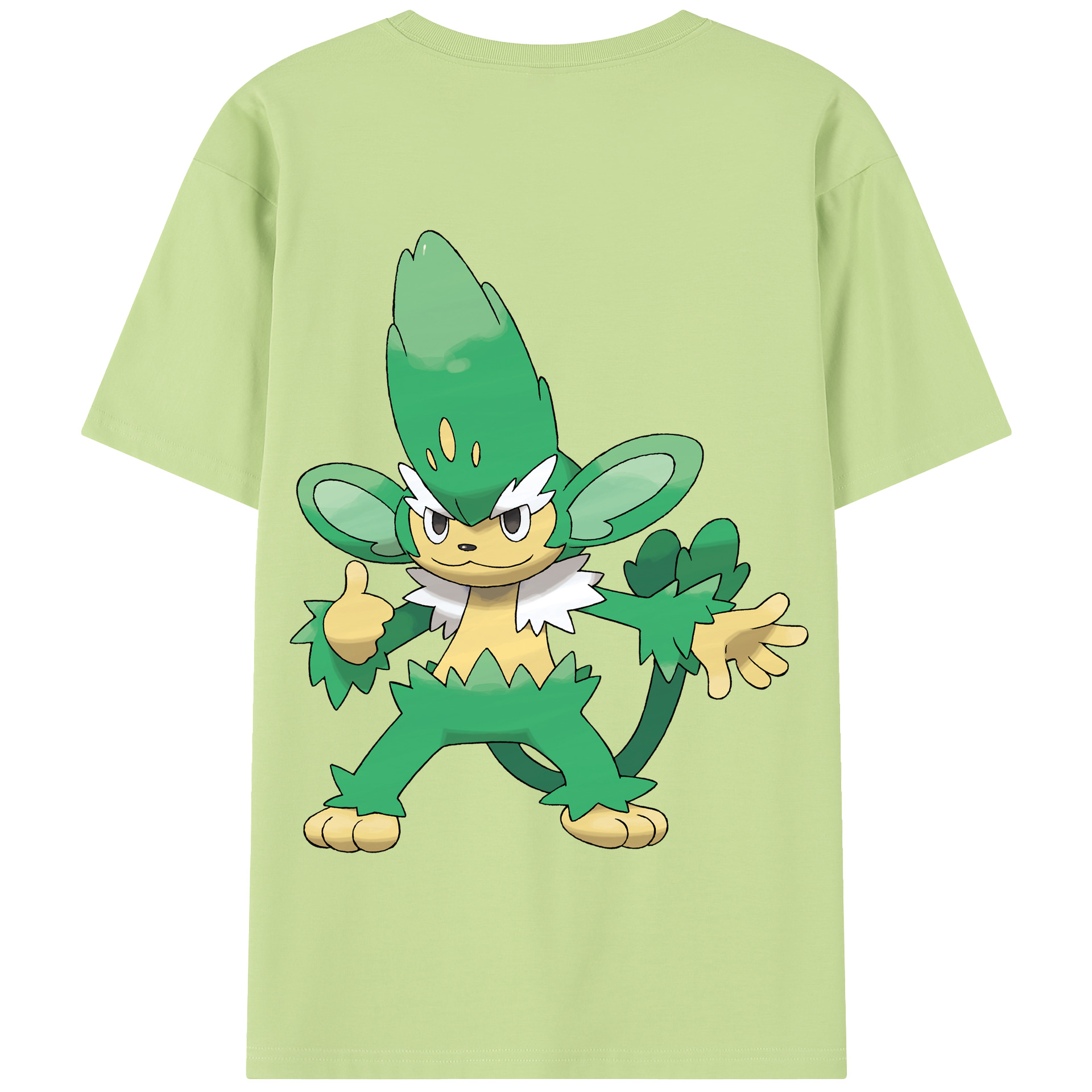 （画像用） ポケットモンスター Pokémon 綿100％半袖Tシャツ（背面プリント）